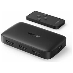 Ugreen  Switch 3in1 HDMI 1.4 4K Black (CM332) (UGRCM332) έως 12 άτοκες Δόσεις