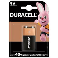Duracell Plus Αλκαλική Μπαταρία 9V 1τμχ (40% More Power) (D6LR61)(DURD6LR61) έως 12 άτοκες Δόσεις