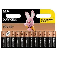 Duracell Αλκαλικές Μπαταρίες AA 1.5V 12τμχ (DRAALR6) (DURDRAALR6) έως 12 άτοκες Δόσεις