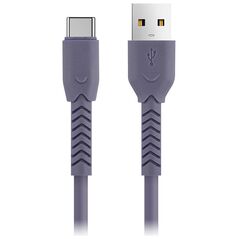 Maxlife MXUC-04 cable USB - USB-C 1,0 m 3A purple 5900495875211