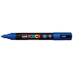 Uni-Ball Μαρκαδοροι Posca Pc-5M Medium Blue (PC5MMBL) (UNIPC5MMBL) έως 12 άτοκες Δόσεις