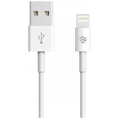 Devia cable Smart EC080 USB - Lightning 1,0 m 2,1A white 6952897986650