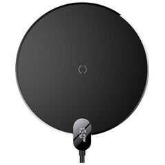 Inductive wireless charger Baseus Digital LED  15W (black) 6932172602208