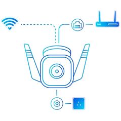 TP-LINK Outdoor Security Wi-Fi Camera Tapo C310 v1 (TAPO C310) (TPC310) έως 12 άτοκες Δόσεις