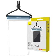 Waterproof phone case Baseus AquaGlide with Cylindrical Slide Lock (blue) 6932172646318