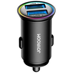 JoyRoom Auto Charger 2x USB, 24W - JoyRoom (JR-CCN03) - Black 6941237101495 έως 12 άτοκες Δόσεις