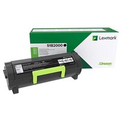 LEXMARK MS/MX317/417/517/617 TONER BLACK 2.5K (51B2000) (LEX51B2000) έως 12 άτοκες Δόσεις