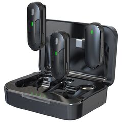Devia microphone for smartfon Kintone USB-C wireless 2in1 black 6938595387241