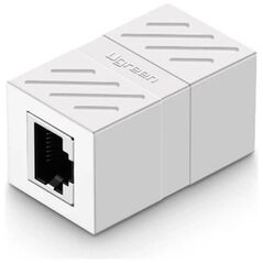 Ugreen Cat7 RJ45 Ethernet Cable Coupler White (20311) (UGR20311) έως 12 άτοκες Δόσεις