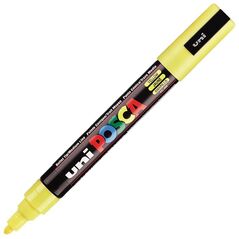 Uni-Ball Μαρκαδοροι Posca Pc-5M Medium Yellow (PC5MMY) (UNIPC5MMY) έως 12 άτοκες Δόσεις