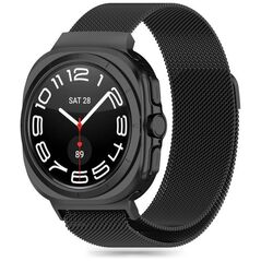 Strap for SAMSUNG GALAXY WATCH ULTRA (47MM) Tech-Protect Milaneseband black 5906302312351