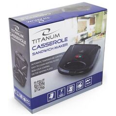 Esperanza Titanum Casserole Τοστιέρα 750W (TKT002K) έως 12 άτοκες Δόσεις