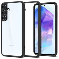 Case SAMSUNG GALAXY A55 5G Spigen Ultra Hybrid Matte black 8809971224413