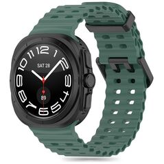Strap for SAMSUNG GALAXY WATCH ULTRA (47MM) Tech-Protect IconBand Pro Army Green 5906302312313