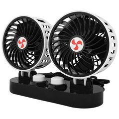 Car double fan 12V 2x5” with regulation 5902270750683