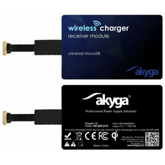 AKYGA Adapter QI AK-QIR-01A microUSB 5901720132765