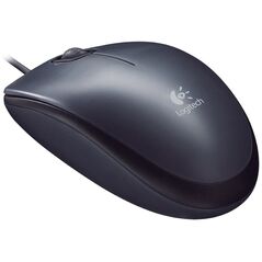 Logitech M90 Optical Mouse (Dark Grey, Wired) (LOGM90) έως 12 άτοκες Δόσεις
