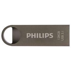 Philips Moon 128GB USB 3.1 Stick Ασημί (FM12FD165B/00) (PHIFM12FD165B-00) έως 12 άτοκες Δόσεις