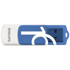 Philips Vivid 16GB USB 2.0 Stick Λευκό (FM16FD05B/00) (PHIFM16FD05B-00) έως 12 άτοκες Δόσεις