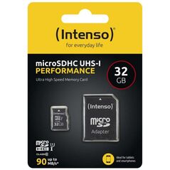 Intenso microSD-Card Class10 UHS-I 32GB (3424480) (NSO3424480) έως 12 άτοκες Δόσεις