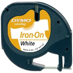 Ταινία Ετικετογράφου DYMO Iron-on 18769 (Μαύρα Γράμματα σε Λευκό Φόντο) (S0718850) (DYMO0718850) έως 12 άτοκες Δόσεις