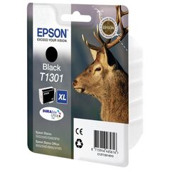 Epson Μελάνι Inkjet T1301 XL Black (C13T13014012) (EPST130140) έως 12 άτοκες Δόσεις