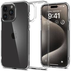 Case APPLE IPHONE 15 PRO MAX Spigen Ultra Hybrid Crystal Clear transparent 8809896749145