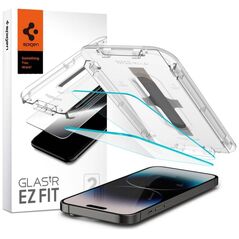 Tempered Glass IPHONE 14 PRO Spigen Glas.tr "EZ Fit" 2-Pack 8809811866483