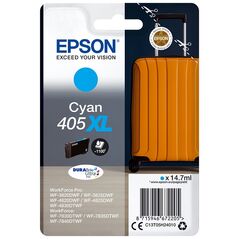 Epson Μελάνι Inkjet 405XL Cyan (C13T05H24010) (EPST05H240) έως 12 άτοκες Δόσεις