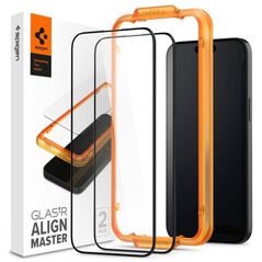Tempered Glass APPLE IPHONE 15 Spigen ALM Glass FC 2-pack black 8809896752275