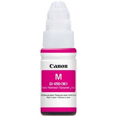Canon Μελάνι Inkjet GI-490 Magenta (0665C001) (CAN-GI490M) έως 12 άτοκες Δόσεις