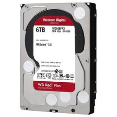 Western Digital Red Plus NAS Hard Drive 6TB 3.5" (CMR) (WD60EFPX) έως 12 άτοκες Δόσεις