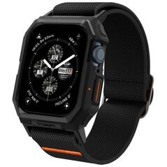 Case APPLE WATCH 4 / 5 / 6 / 7 / 8 / 9 / SE ( 44 / 45 MM) Spigen Lite Fit ”Pro” black 8809896754118