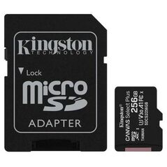 Κάρτα μνήμης Micro SDXC C10 UHS-I U3 Kingston Canvas Select Plus 100MB/s 256GB + 1 ADP 740617298710 740617298710 έως και 12 άτοκες δόσεις
