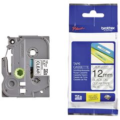 Brother TZe-131 Labelling Tape – Black on Clear, 12mm wide (TZE131) (BROTZE131) έως 12 άτοκες Δόσεις