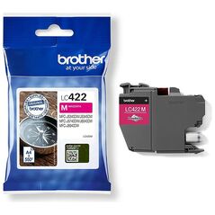 Brother Μελάνι Inkjet LC Magenta Cartridge (LC422M) (BROLC422M) έως 12 άτοκες Δόσεις