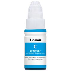 Canon Μελάνι Inkjet GI-490 Cyan (0664C001) (CAN-GI490C) έως 12 άτοκες Δόσεις