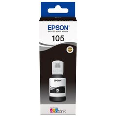 Epson Μελάνι Inkjet 105 Black (C13T00Q140) (EPST00Q140) έως 12 άτοκες Δόσεις