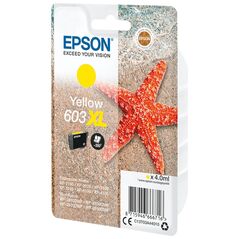 Epson Μελάνι Inkjet 603XL Yellow (C13T03A44010) (EPST03A440) έως 12 άτοκες Δόσεις