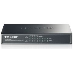 TP-LINK Switch 10/100/1000 Mbps 8 Ports V6 (TL-SG1008P) (TPTL-SG1008P) έως 12 άτοκες Δόσεις