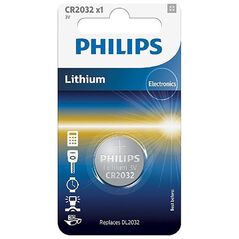 Battery PHILIPS CR2032 Lithium 1pc Blister 4895229106185