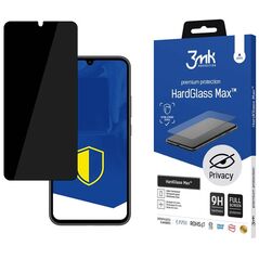 3mk tempered glass HardGlass Max Privacy for iPhone 15 Pro Max 6,7&quot; black 5903108529105