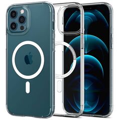 Case IPHONE 12 / 12 PRO Spigen Ultra Hybrid Mag MagSafe white 8809756644375