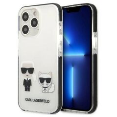 Original Case IPHONE 13 PRO MAX Karl Lagerfeld Hardcase Karl & Choupette white 3666339048631