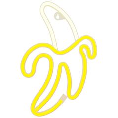 Neon LED Light BANANA white yellow Bat + USB FLNE10 Forever Light 5900495956163