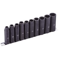 Bormann pro Bht7704 Bormann pro Bht7704 σετ Καρυδάκια Aέρος Μακρυά 1/2'' , 8,10,11,1213,14,15,17,19,21mm 075165 έως 12 Άτοκες Δόσεις