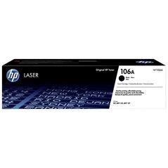 HP 106A Black Original Laser Toner Cartridge (1k) (W1106A) (HPW1106A) έως 12 άτοκες Δόσεις