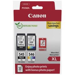 Canon Μελάνι Inkjet PG-545XL/CL-546XL Photo Value (8286B011) (CANPG-545XLPV) έως 12 άτοκες Δόσεις