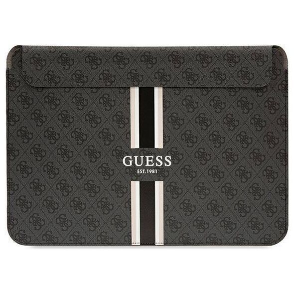 Bag LAPTOP 14" Guess Sleeve 4G Printed Stripes (GUCS14P4RPSK) black 3666339120511