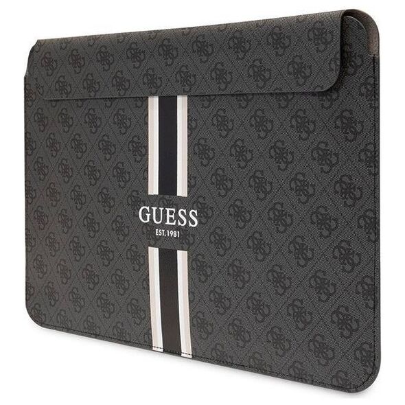 Bag LAPTOP 14" Guess Sleeve 4G Printed Stripes (GUCS14P4RPSK) black 3666339120511